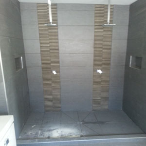 bathroom shower interior design by archibuilt
